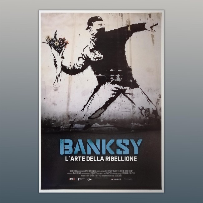 Poster Banksy L'Arte Della Ribellione 70X100 CM