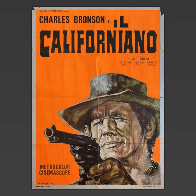 Manifesto Il Californiano - GUNS OF DIABLO -  Charles Bronson