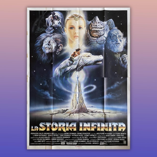 Manifesto La Storia Infinita 4F The NeverEnding Story 1984