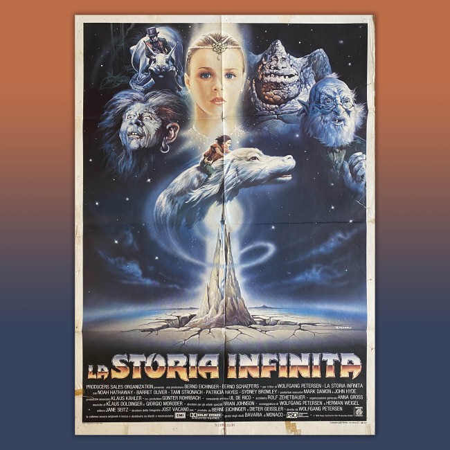 Manifesto La Storia Infinita 2F The NeverEnding Story 1984