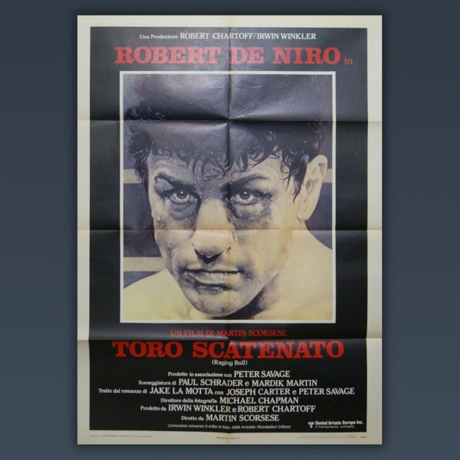 Toro Scatenato Raging Bull - Robert De Niro Poster Manifesto - 1980