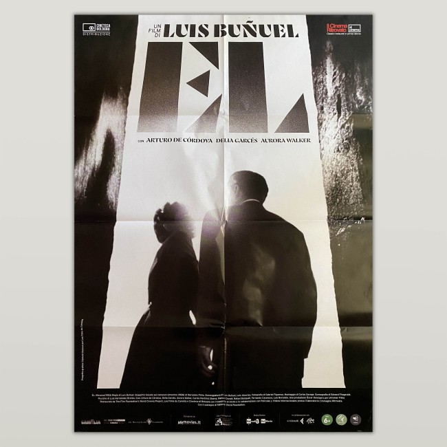 El LUI Luis Bunuel Mercedes Pinto Film Poster 2F 100X140 CM