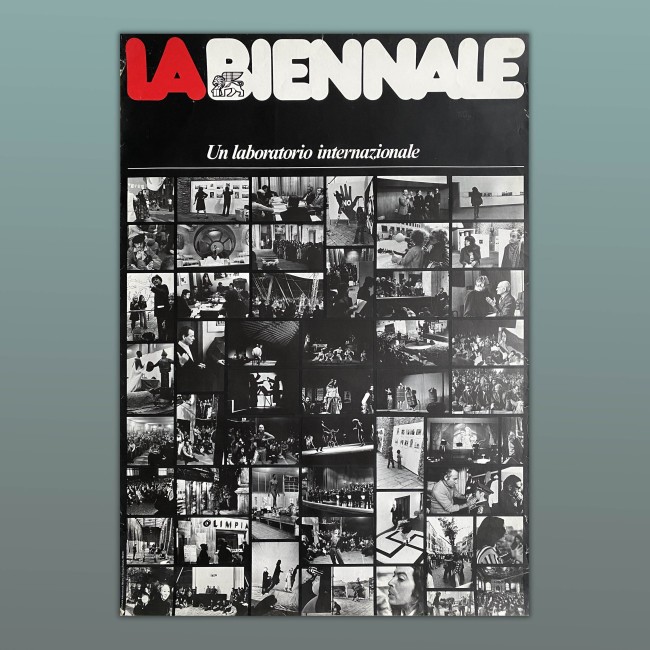 Cinema La Biennale Di Venezia Poster Vintage 1975 - 70X100 CM