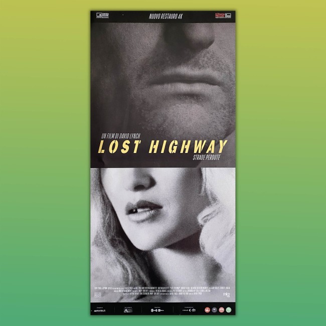 Strade Perdute Lost Highway Film Poster Locandina David Lynch 33X70 CM