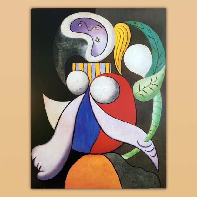 Pablo Picasso Femme á la fleur - Official Art Poster - 60X80 CM