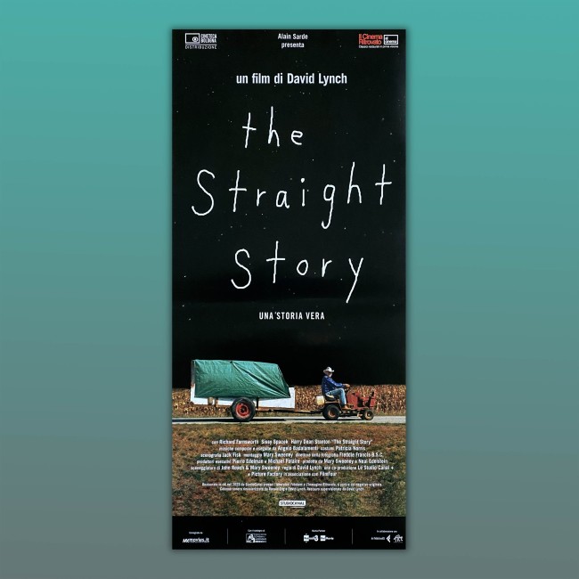 The Straight Story David Lynch Locandina 33X70 CM