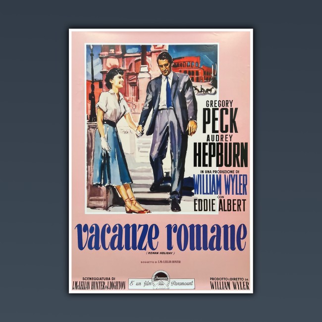 Vacanze Romane - Roman Holiday - Film Poster 70X100 CM