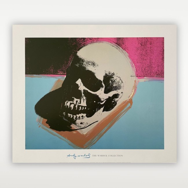 Andy Warhol - Skull - 2006 Official Poster - 65x70 CM