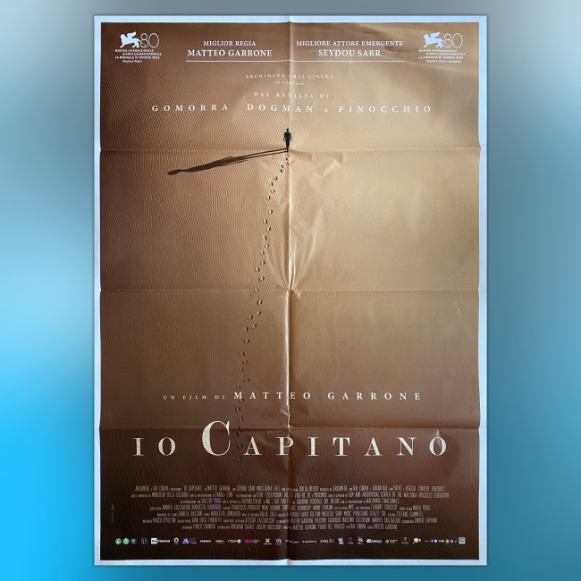 Film Poster Manifesto Io Capitano - Matteo Garrone - 100x140 cm