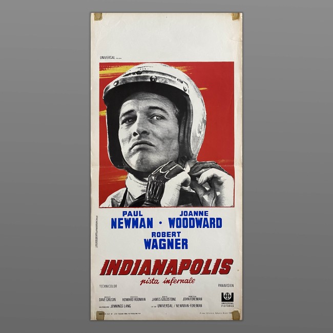 Indianapolis Pista Infernale - 1969 - Paul Newman - Locandina Originale