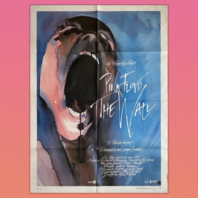 Pink Floyd The Wall Poster Manifesto2F Originale 1982  100X140 CM