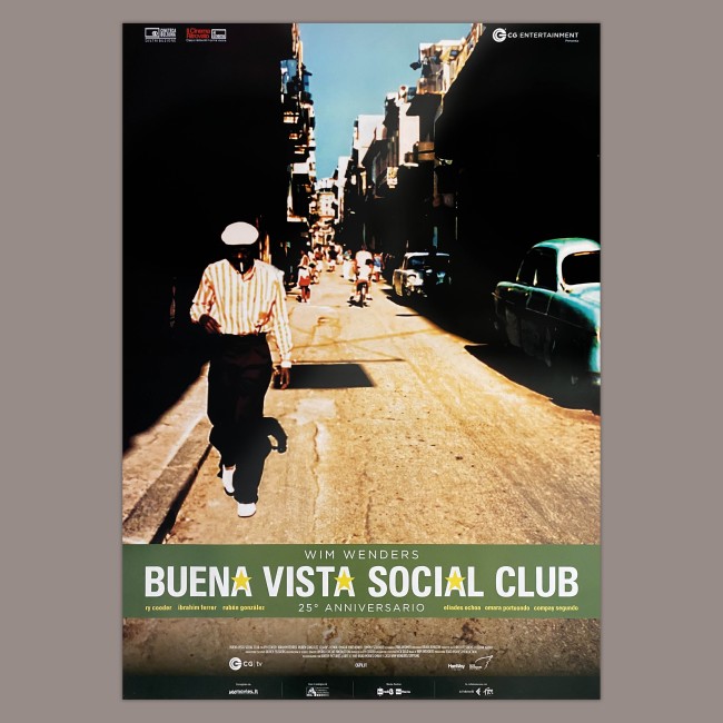 Film Poster Buena Vista Social Club - Wim Wenders - 70X100 CM