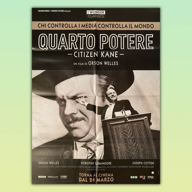 copy of Film Poster Locandina Quarto Potere Citizen Kane - Orso Welles