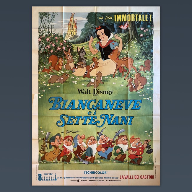 Poster Manifesto Bianca Neve E I Sette Nani - Snow White and the Seven Dwarfs