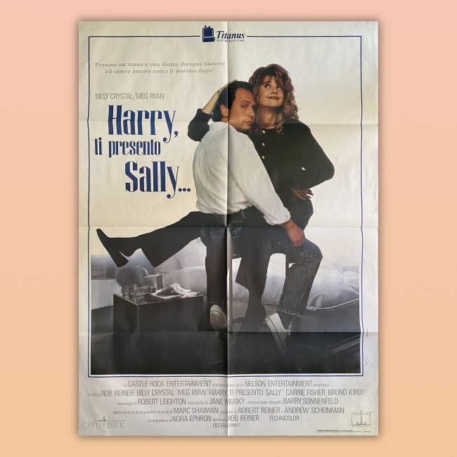 Poster Manifesto Harry Ti Presento Sally - 1989 - 100X140 CM