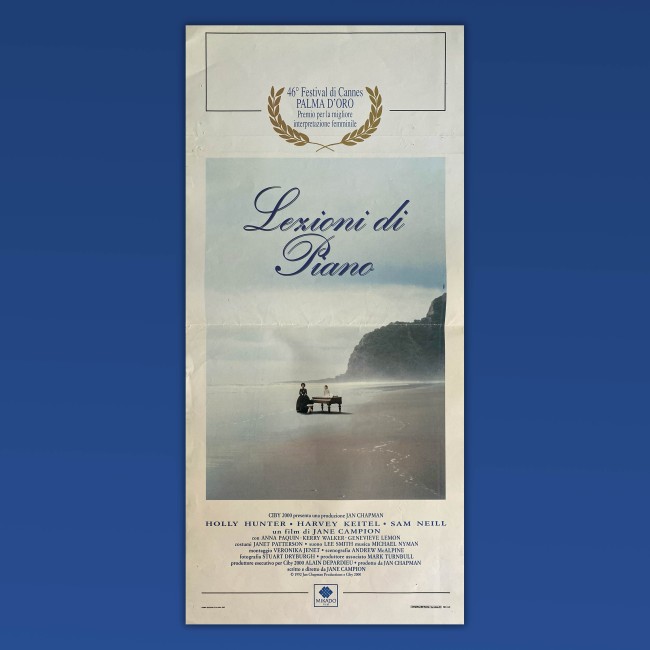 Locandina Originale Lezioni Di Piano 1993 Jane Campion