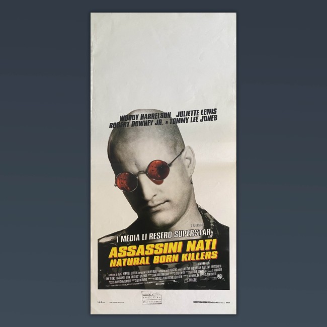 Poster Locandina Natural Born Killers - Assassini Nati 1994