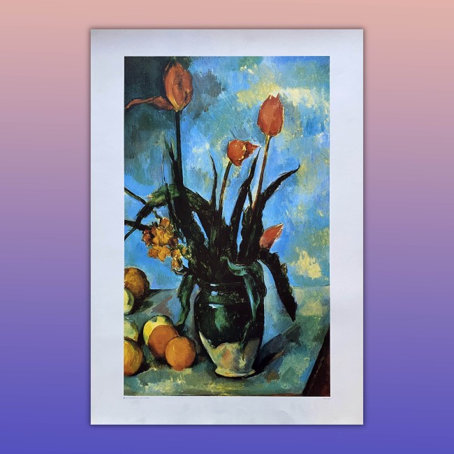 Paul Cézanne - Tulipani - 60X80 CM