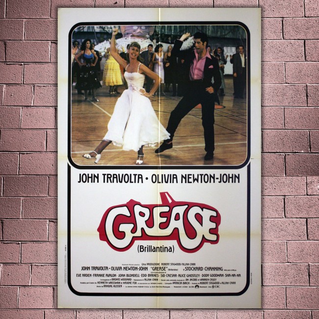 Original Movie Poster Grease 100x140 CM