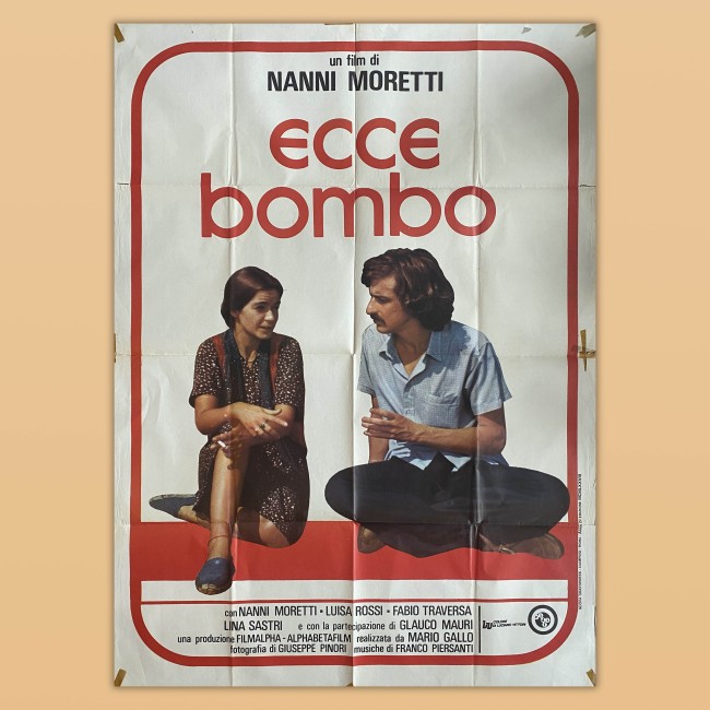 Manifesto Ecce Bombo - Nanni Moretti - 1978 - 100X140 CM