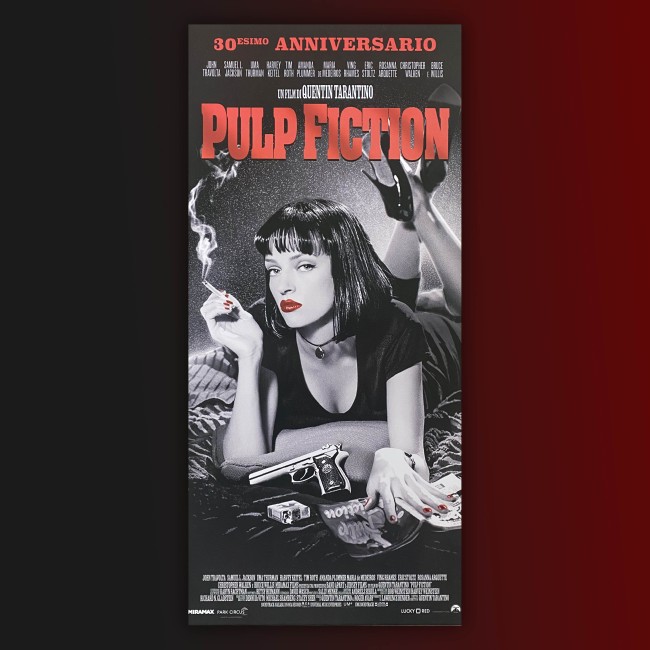 Locandina Poster Pulp Fiction - Special Edition - 2024 - 33X70 CM