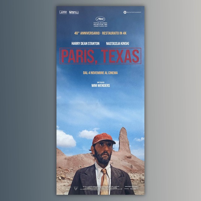 Poster Locandina Paris Texas - Wim Wenders - 2024