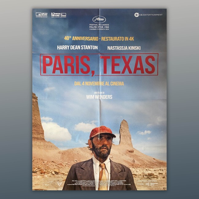 Manifesto Paris Texas - Wim Wenders - 2024