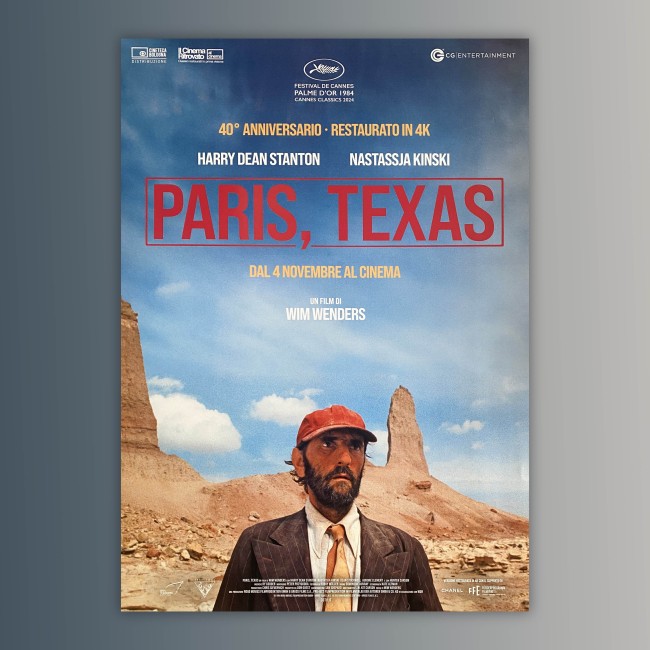 copy of Poster Locandina Paris Texas - Wim Wenders - 2024