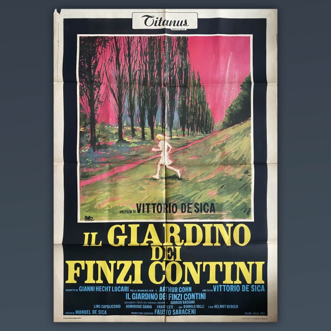 Manifesto Il Giardino Dei Finzi Contini - Vittorio De Sica