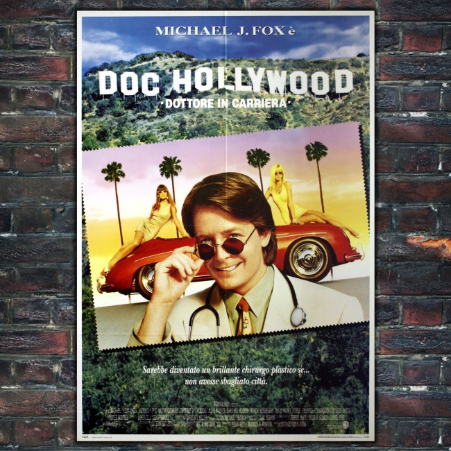 Manifesto Originale Doc Hollywood 100x140 CM - Michael J. Fox