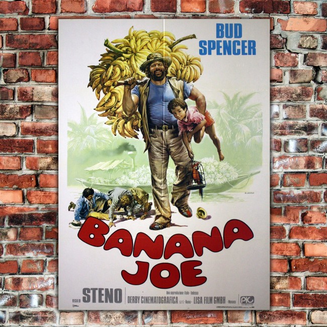 Original Movie Poster Banana Joe - Bud Spencer - 100x140 CM