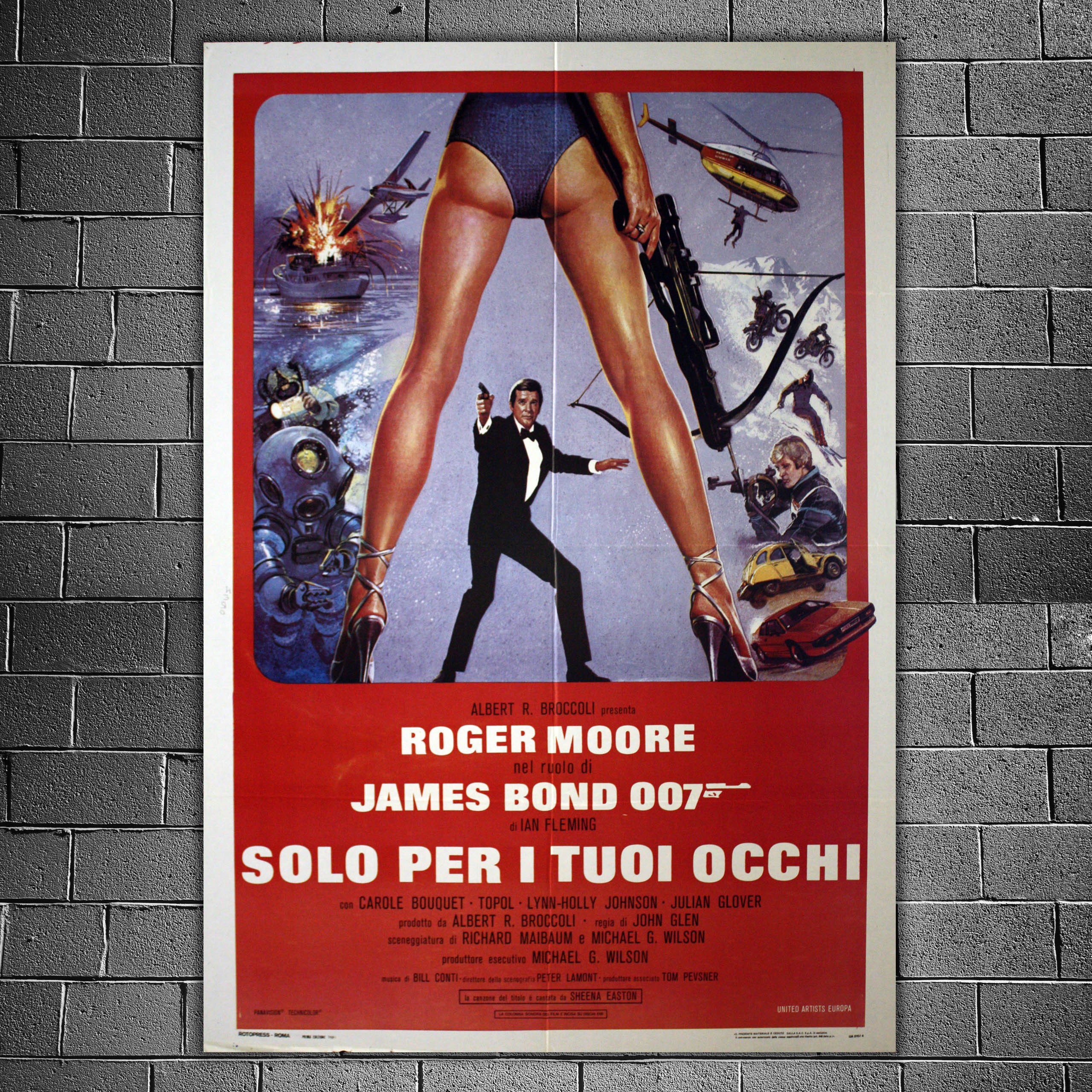 james bond original movie posters