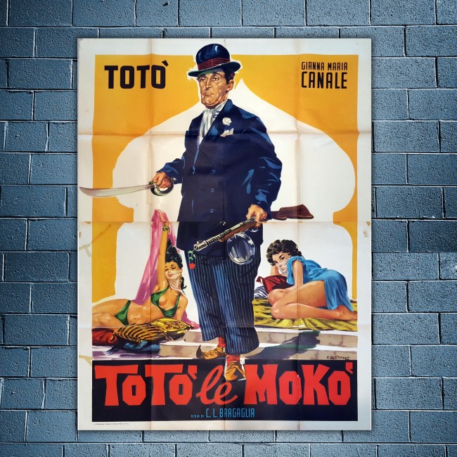 Original Movie Totò Le Mokò - 140X200 CM