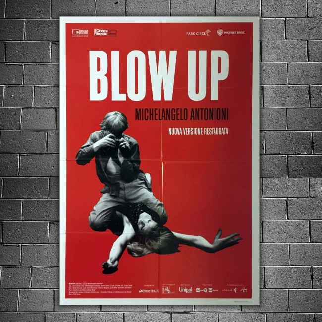 Original Movie Poster Blow Up - Michelangelo Antonioni - 100x140 CM