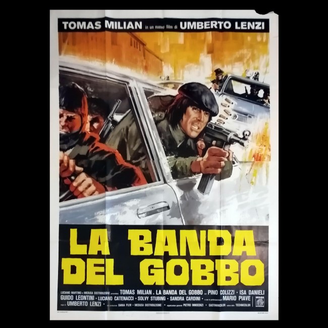 Original Movie Poster 2F La Banda Del Gobbo-Tomas Milian-Umberto Lenzi