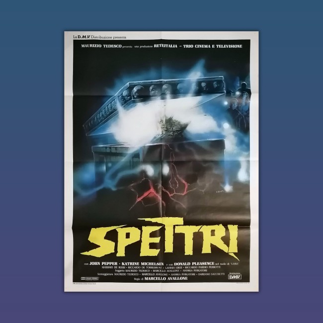 Original Film Poster 2F Spettri - 1987 - Marcello Avallone