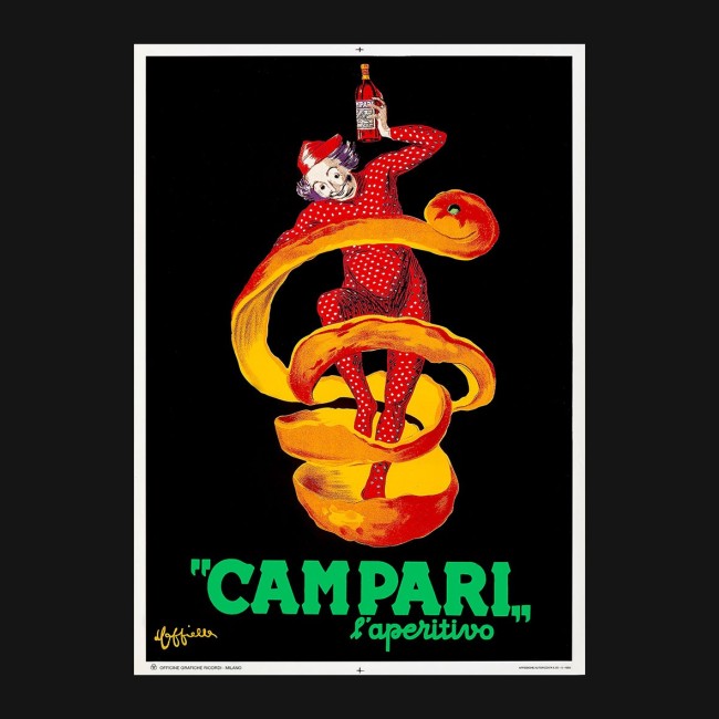 Poster Vintage Campari L'Aperitivo - 50x70 CM