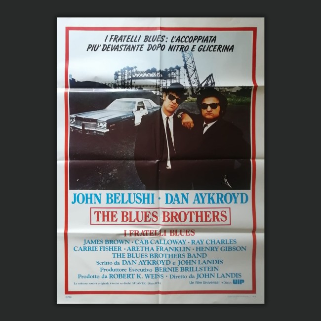 Manifesto 2F The Blues Brothers - John Landis100x140 CM