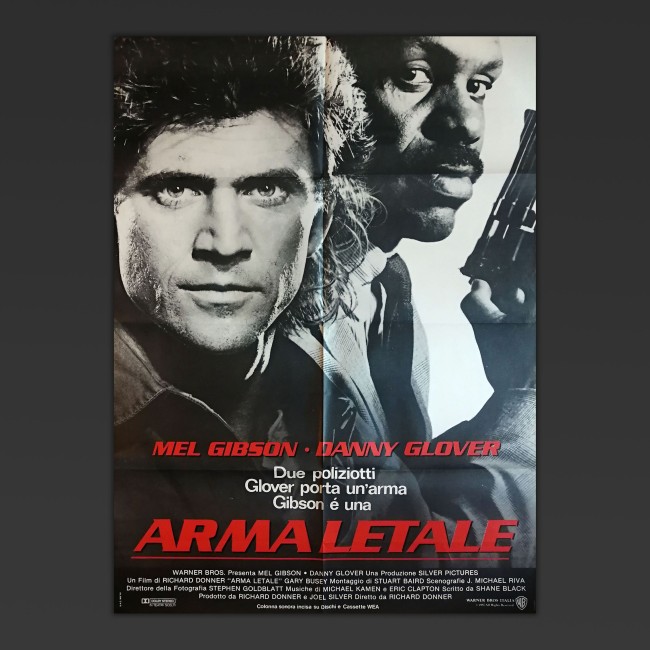 Manifesto Originale Arma Letale Lethal Weapon 1987