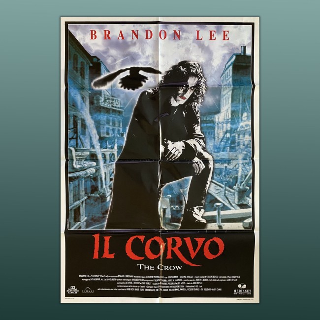 Poster Manifesto Originale 2F Il Corvo The Crow Brandon Lee 100x140 CM