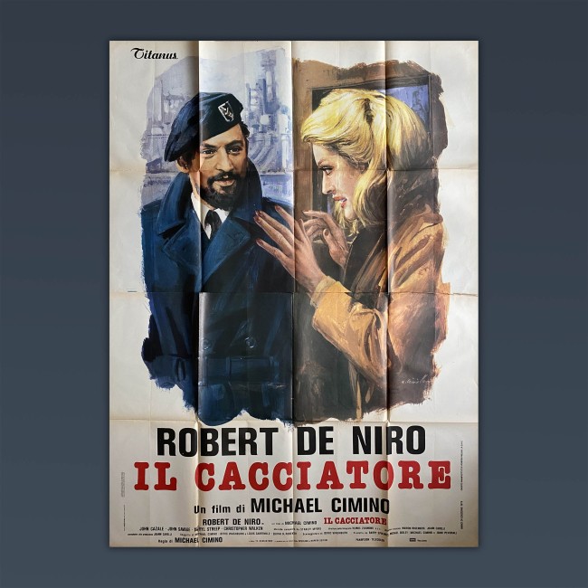 Poster Manifesto 4F Originale Il Cacciatore The Deer Hunter 1978