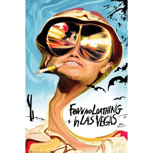 Poster Paura E Delirio Fear And Loathing In Las Vegas Johnny Depp 61X91,5 CM